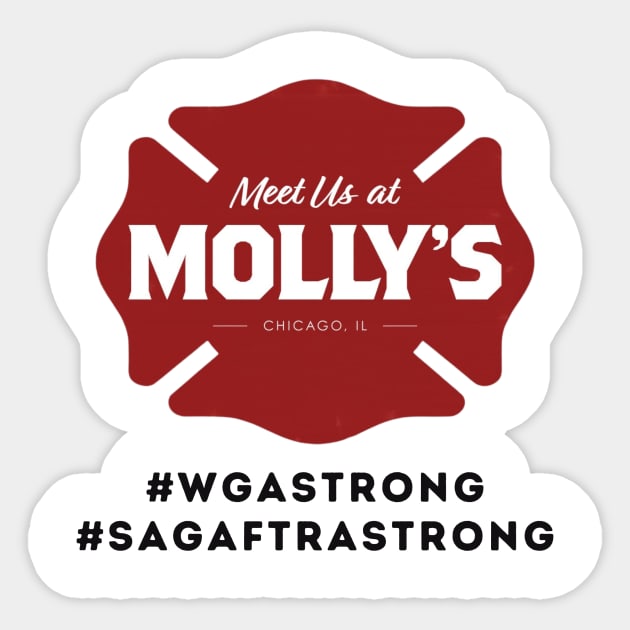 UnionSTRONG Sticker by Meet Us At Molly's